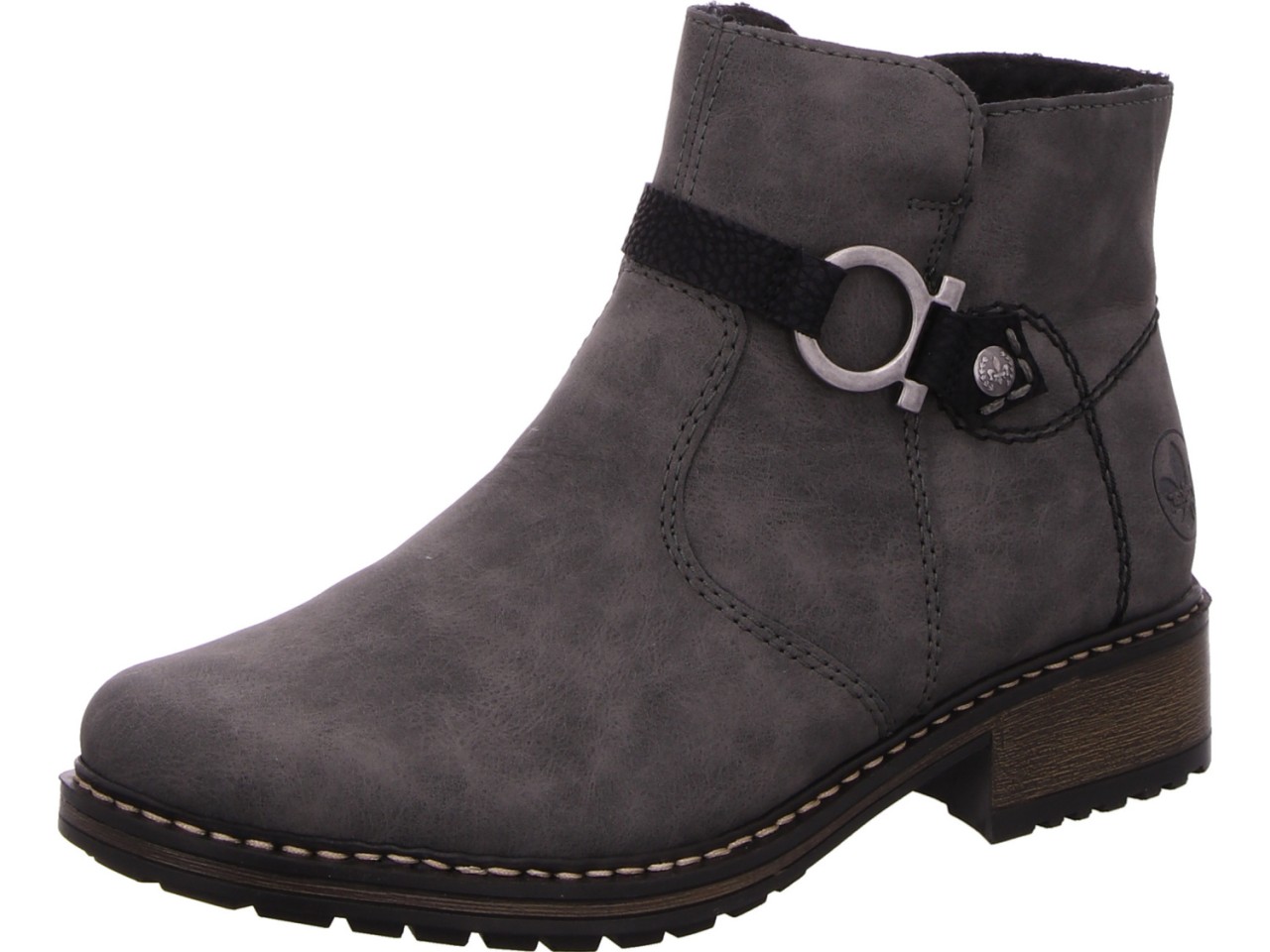 RIEKER Stiefeletten grau