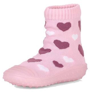 Sterntaler ~ Sockenschuh Adventure-Socks ~ Rosa Herzen