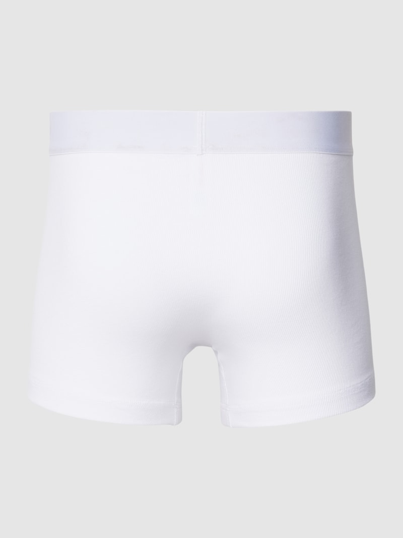Trunks mit elastischem Logo-Bund Modell 'ICONIC' im 2er-Pack in weiß