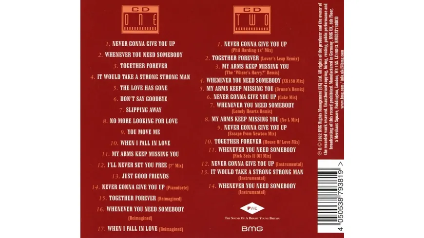 Whenever You Need Somebody(Deluxe Edition)(2022 Re Deluxe Edition/Softpak