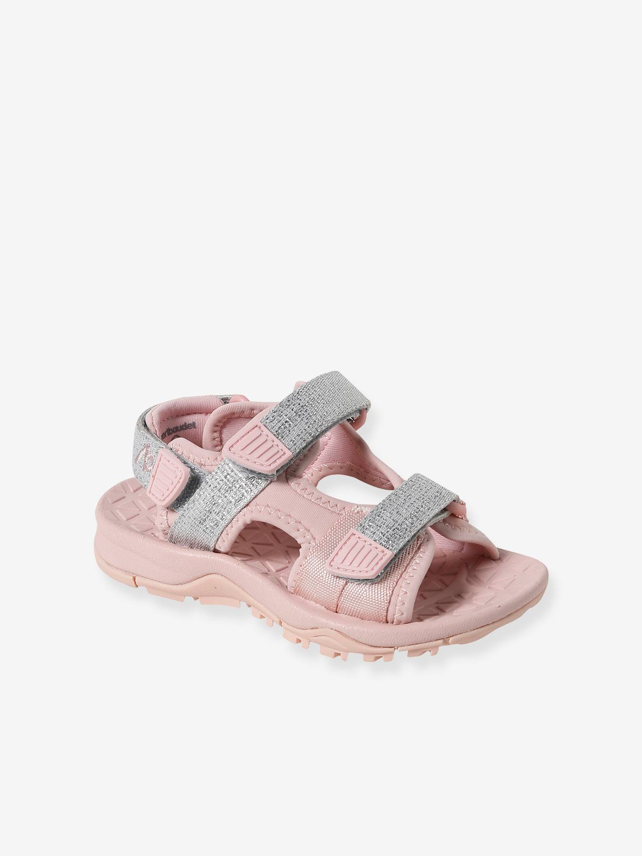 Vertbaudet Kinder Trekking-Sandalen - set rosa