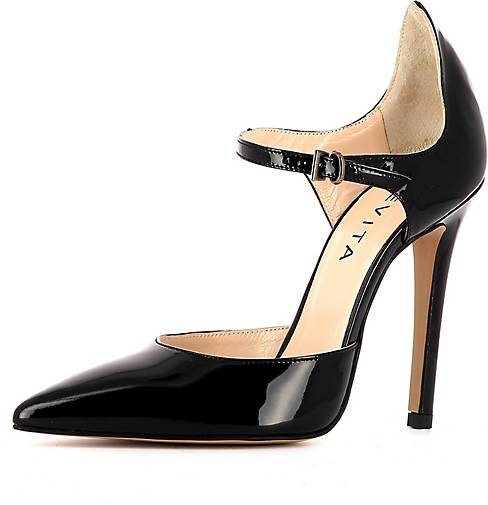 EVITA Damen Pumps halboffen LISA