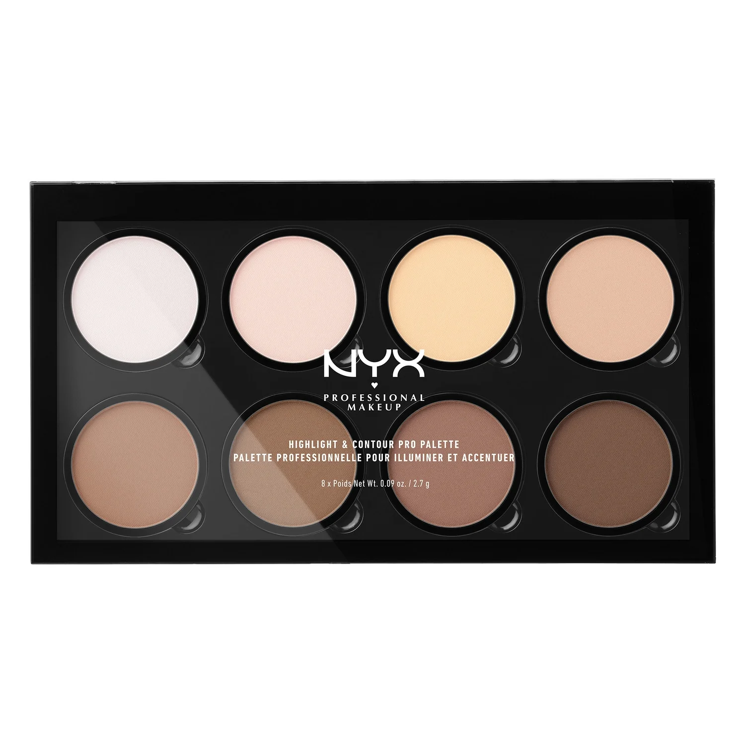 Face Highlight & Contour Pro Palette - Paleta za lice, Highlighteri i olovke za lice, Konturiranje lica