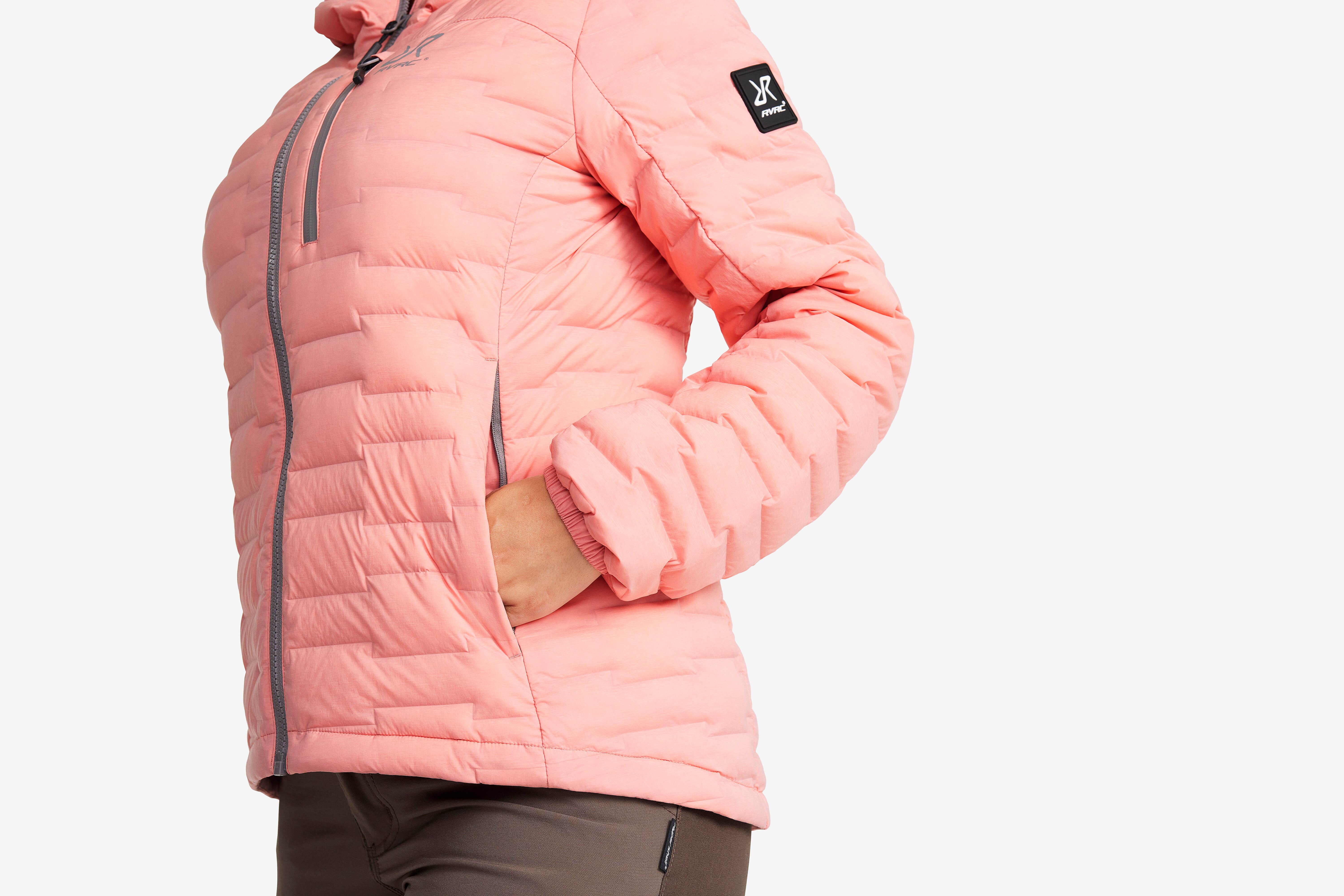 Flex Stretch Down Jacket Femme Blush