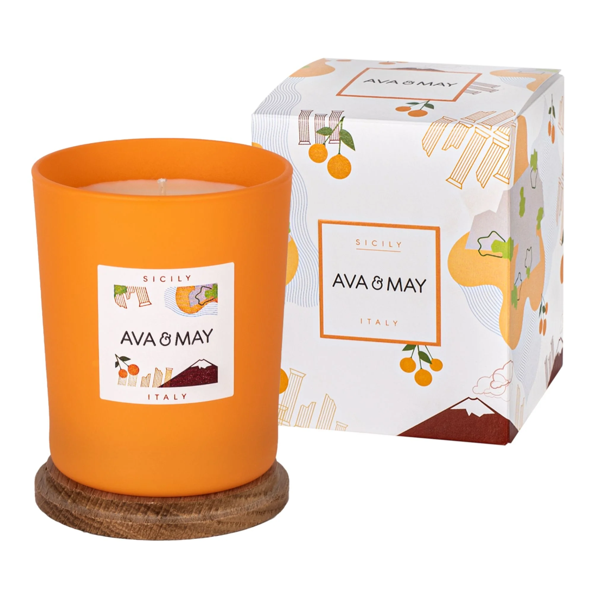 Sicīlijas sveces - aromātiskā svece