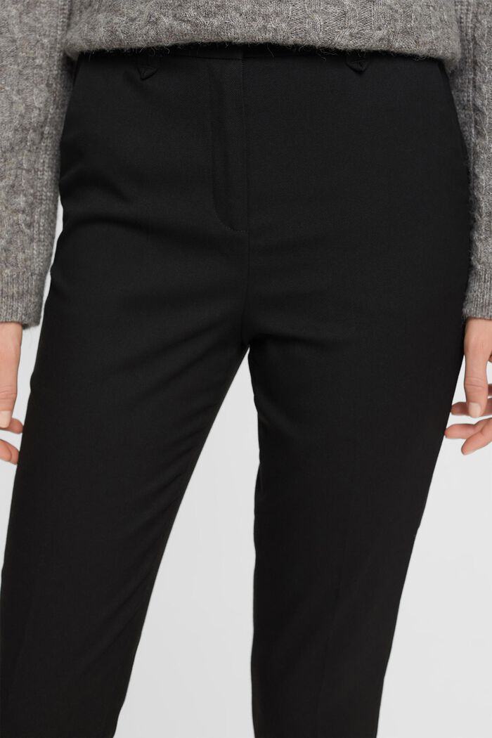 Mid-Rise-Hose mit ausgestelltem Bein