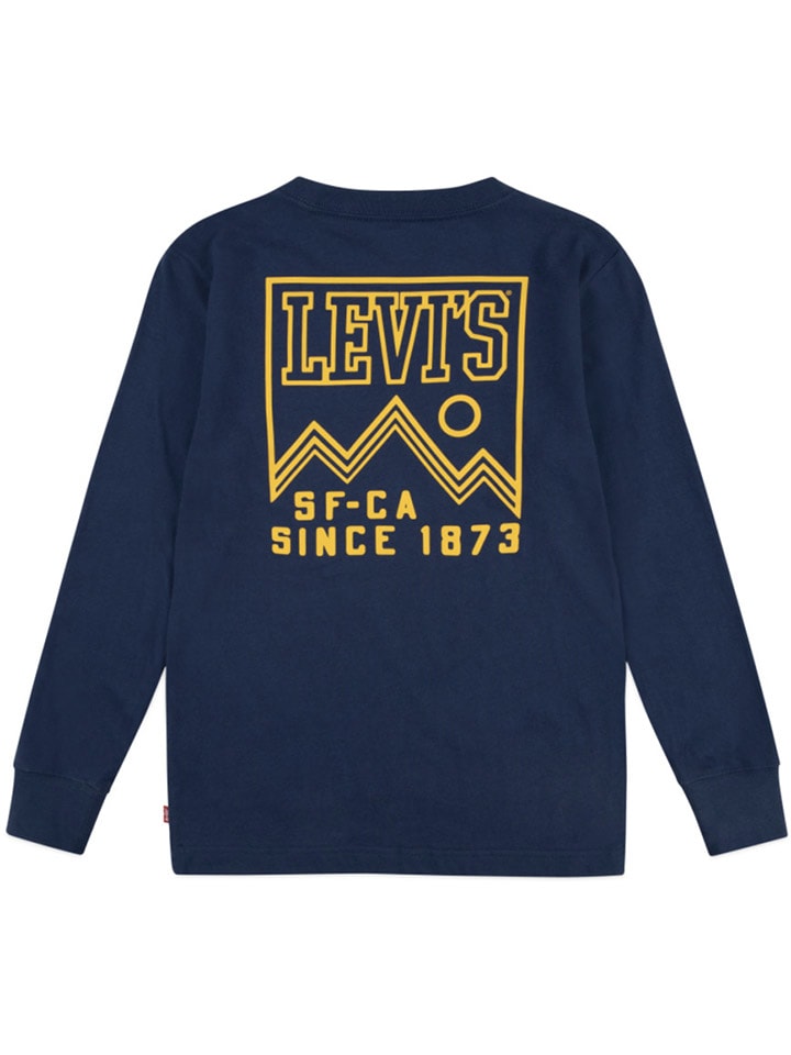 Levi's Kids Longsleeve in Dunkelblau günstig kaufen