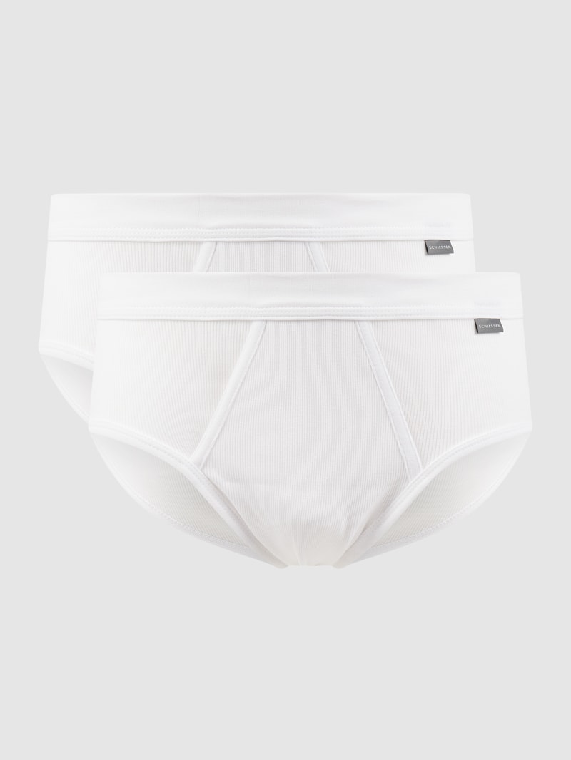 Slip im 2er-Pack in weiß