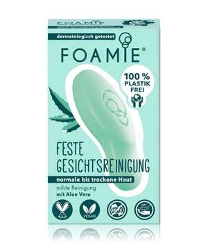 FOAMIE Aloe You Vera Much Feste Gesichtsreinigung Reinigungsschaum-68 g