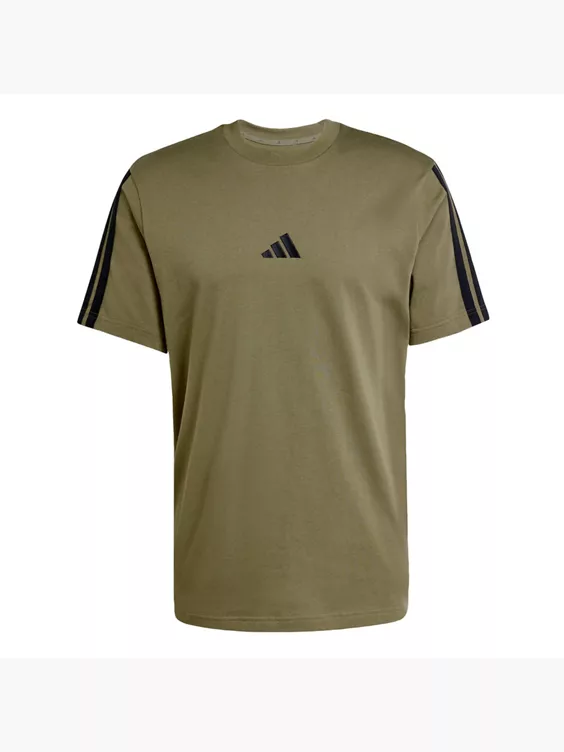 adidas Essentials 3-Streifen Single Jersey T-Shirt