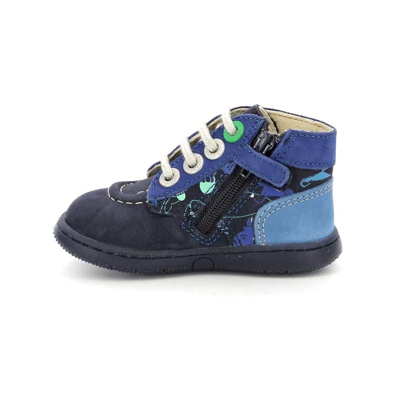 Bottillons cuir Kickbonzip