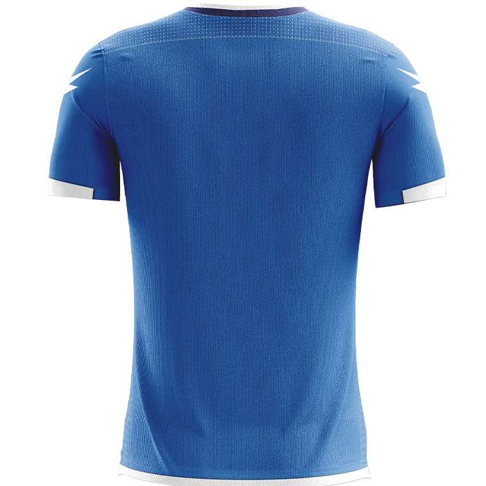 Zeus Icon Teamwear Set Trikot mit Shorts weiß hell royal