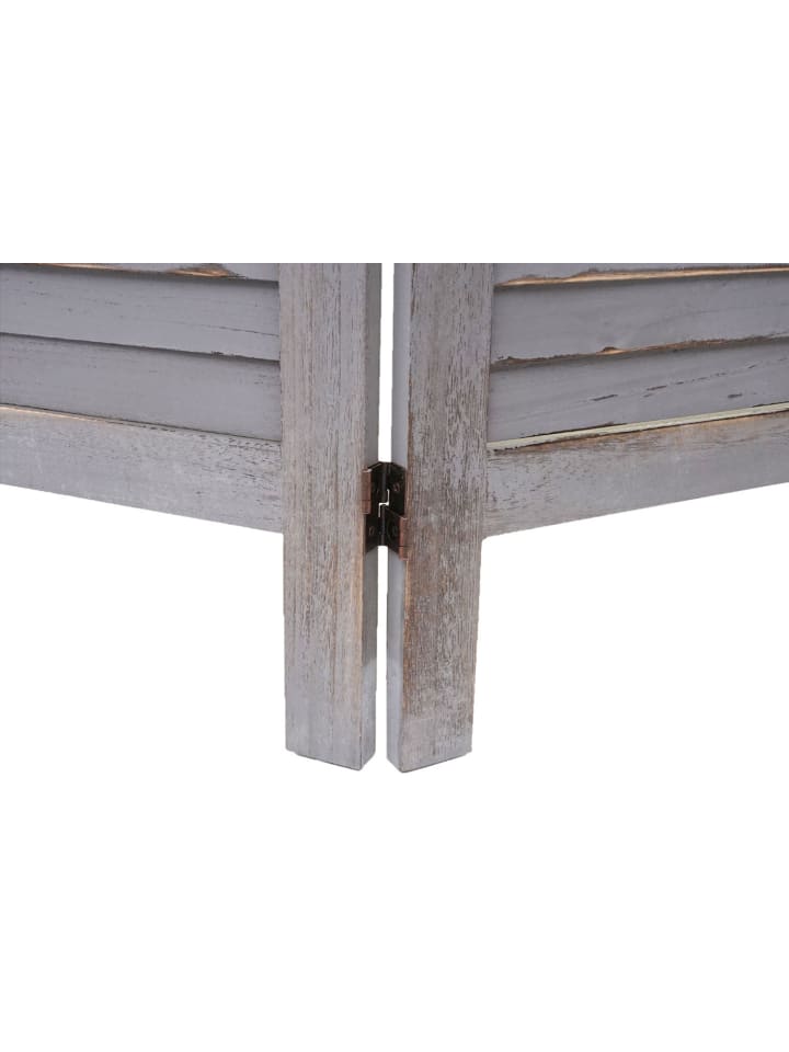 MCW Paravent G30 im Shabby-Look, Grau günstig kaufen onesize