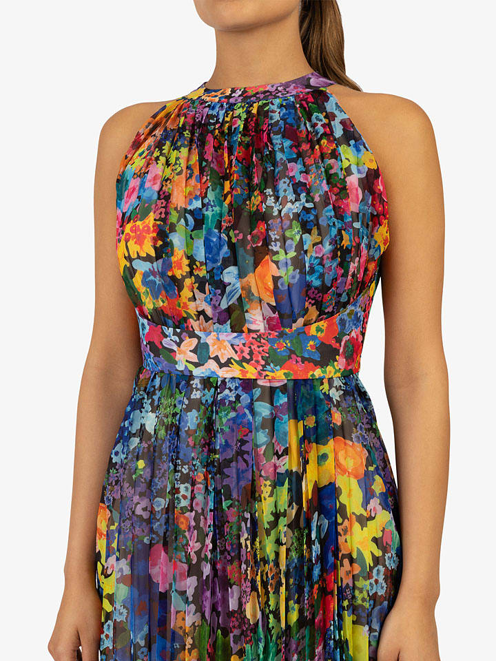 APART Plisseekleid in Bunt günstig kaufen