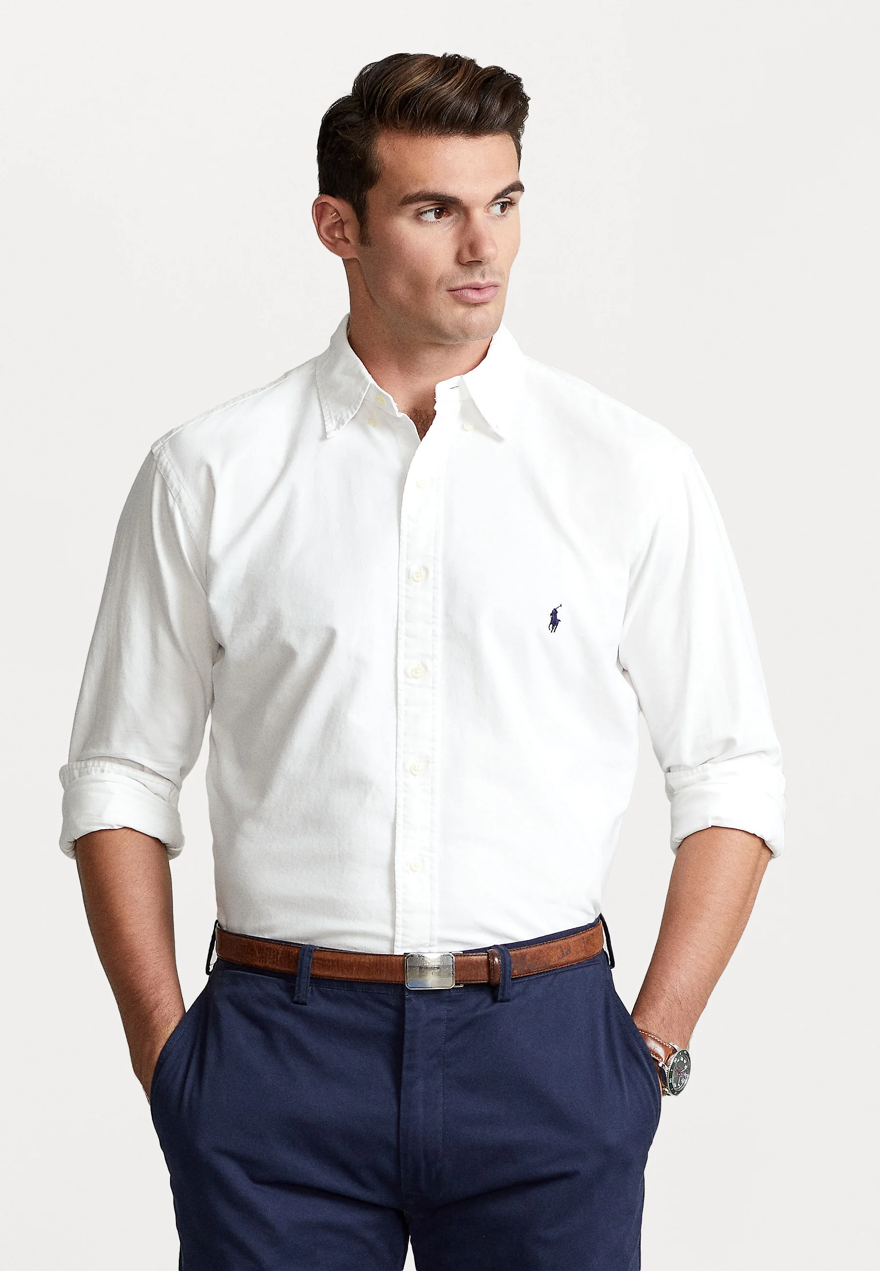 Camisa deportiva de manga larga Polo Ralph Lauren Big & Tall