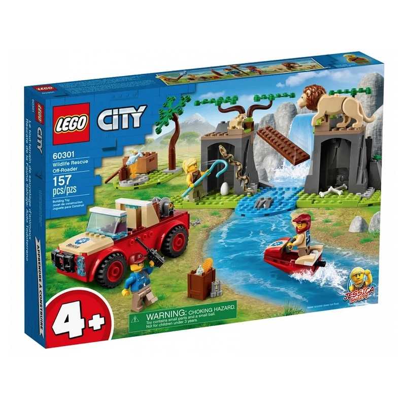 60301 Le tout terrain de sauvetage des animaux sauvages LEGO City