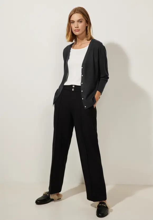 Street One Cardigan mit V-Ausschnitt