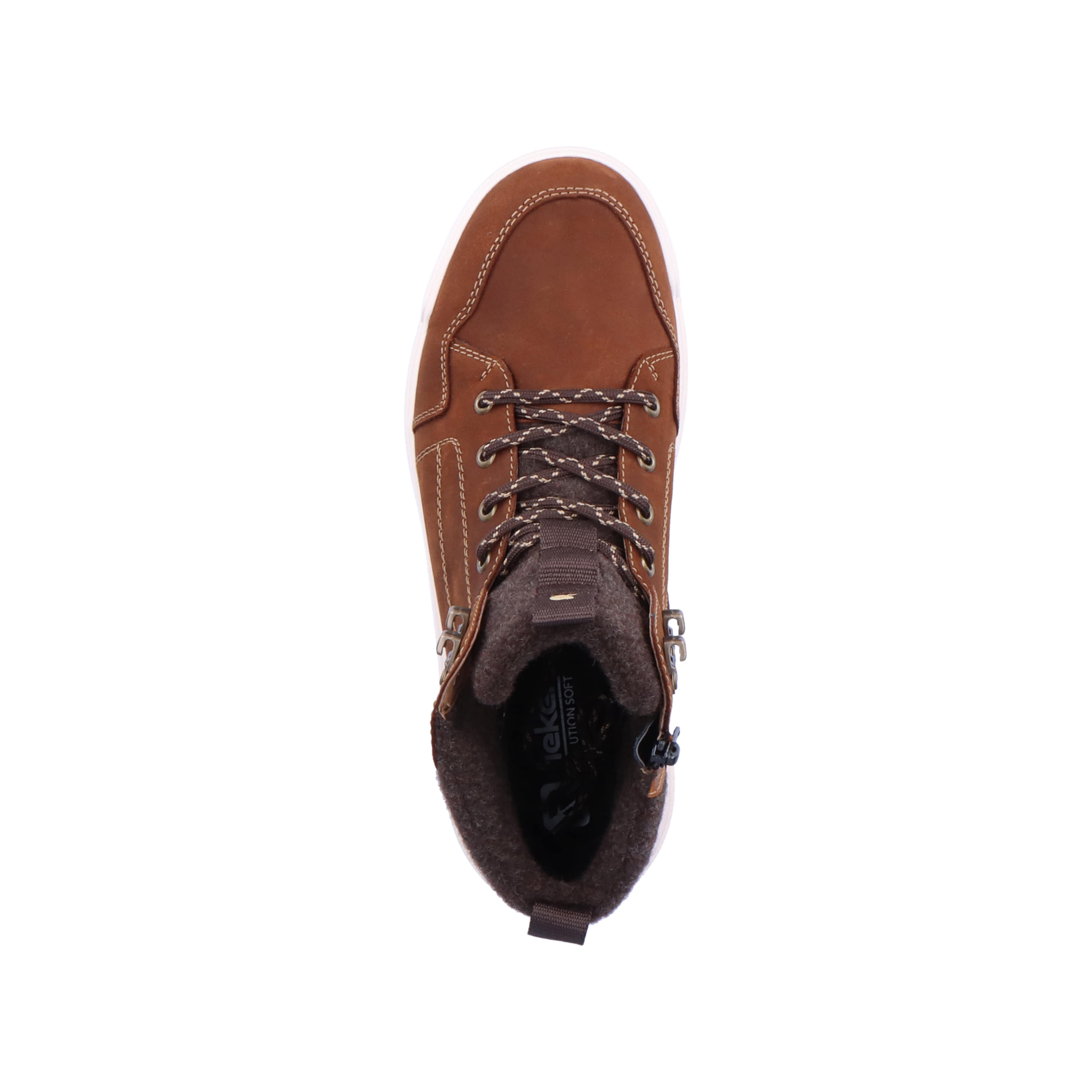 Rieker Herren Sneaker High nut brown