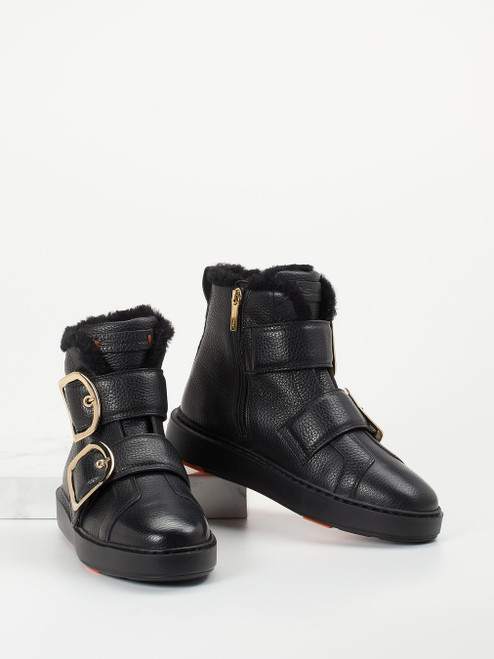 Schnürstiefelette-18030090028 Santoni