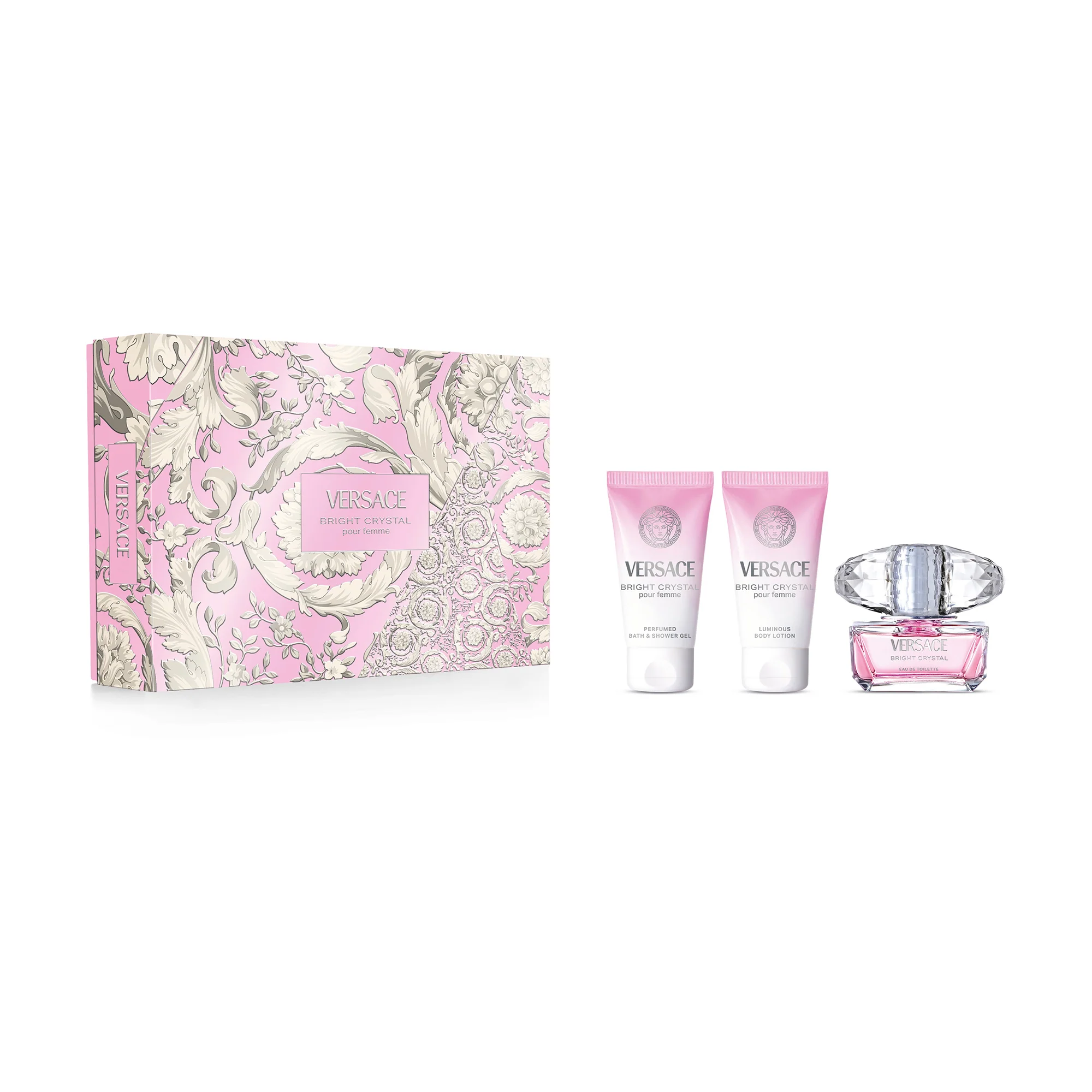 Bright Crystal ajándékszett Bright Crystal - Női parfüm szett, Eau de Toilette