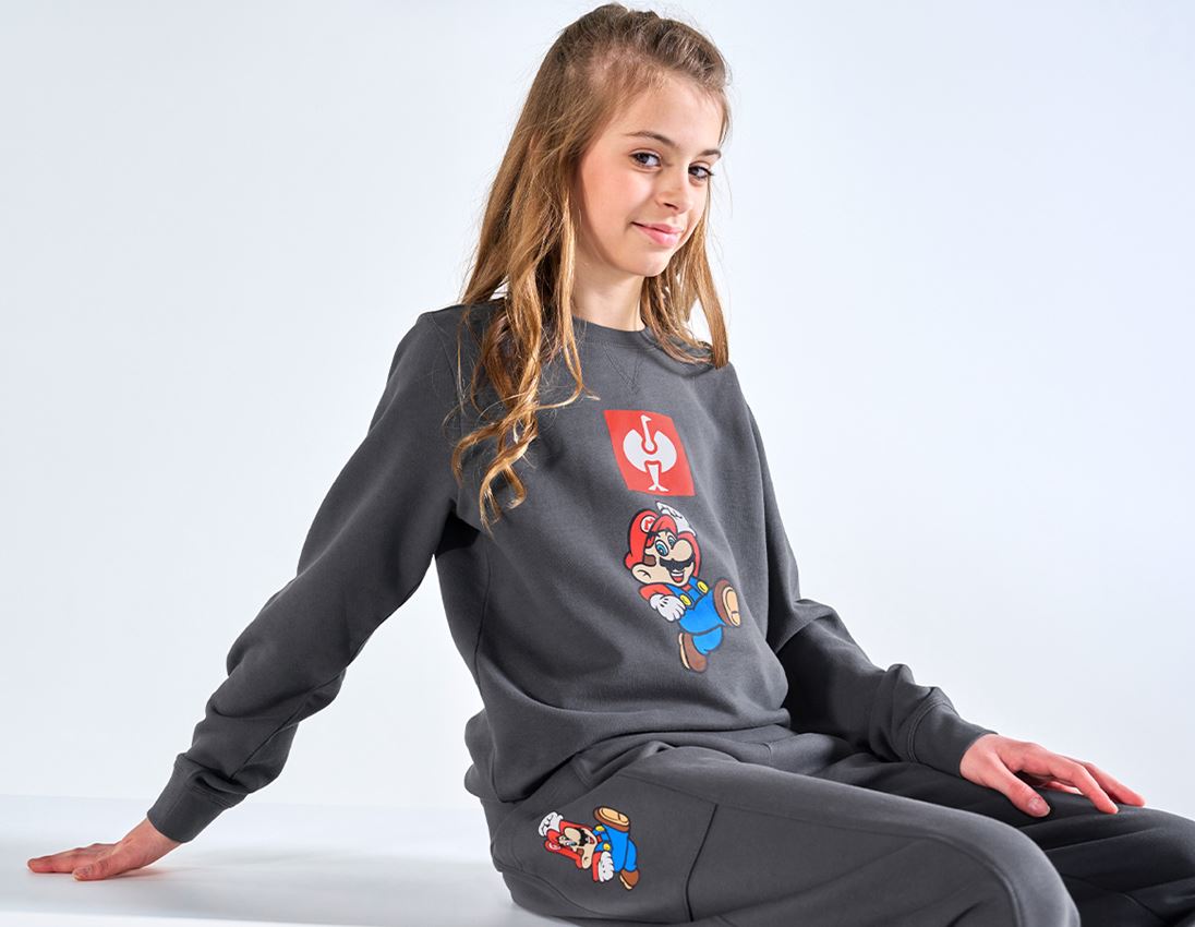 Super Mario Sweatshirt, Kinder
