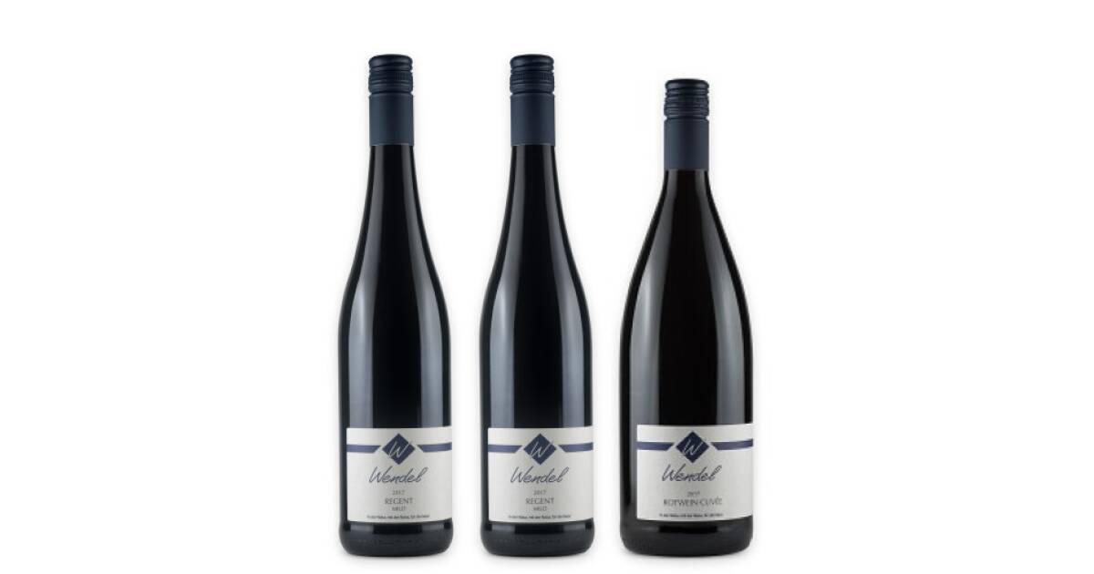 Rotweine mild/feinfruchtig 3 Flaschen von Weingut Klaus und Judith Wendel günstig bei wein.de kaufen