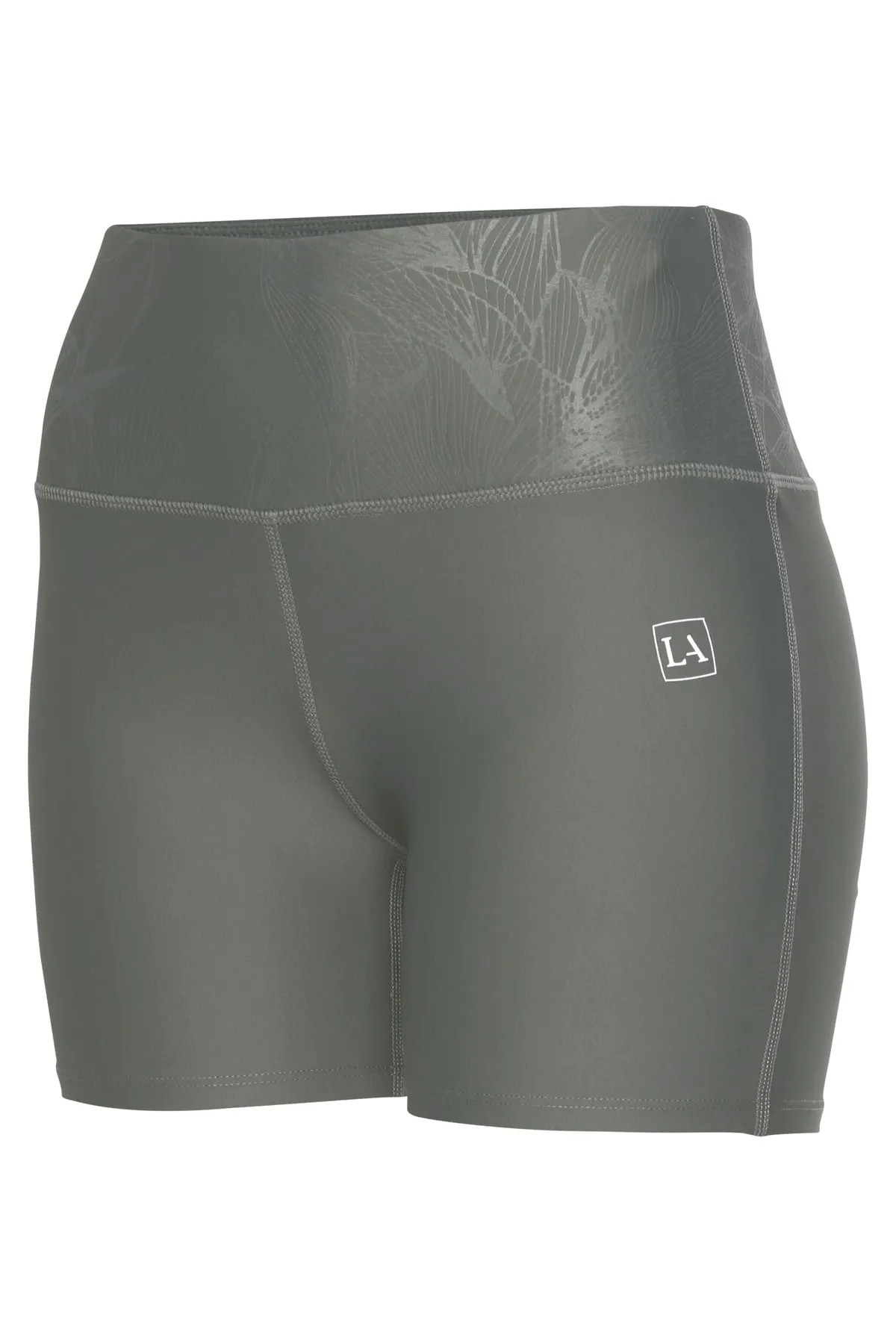 LASCANA Active  Kurze Sporthose - Grau - Mittlerer Bund