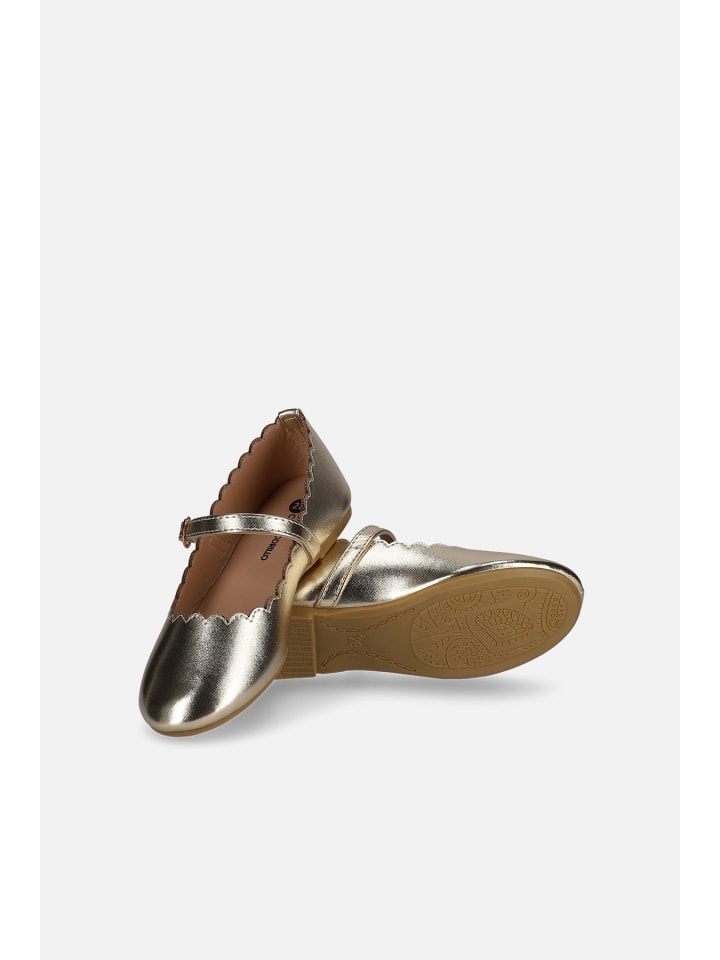 Coccodrillo Halbschuhe in golden günstig kaufen