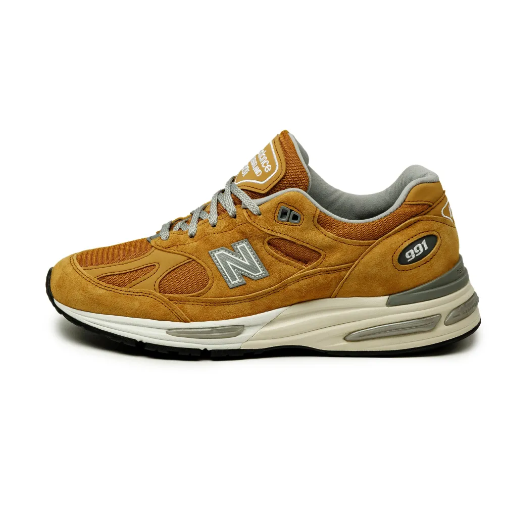 New Balance 991v2 Pumpkin - Made in UK U991YE2 / orange