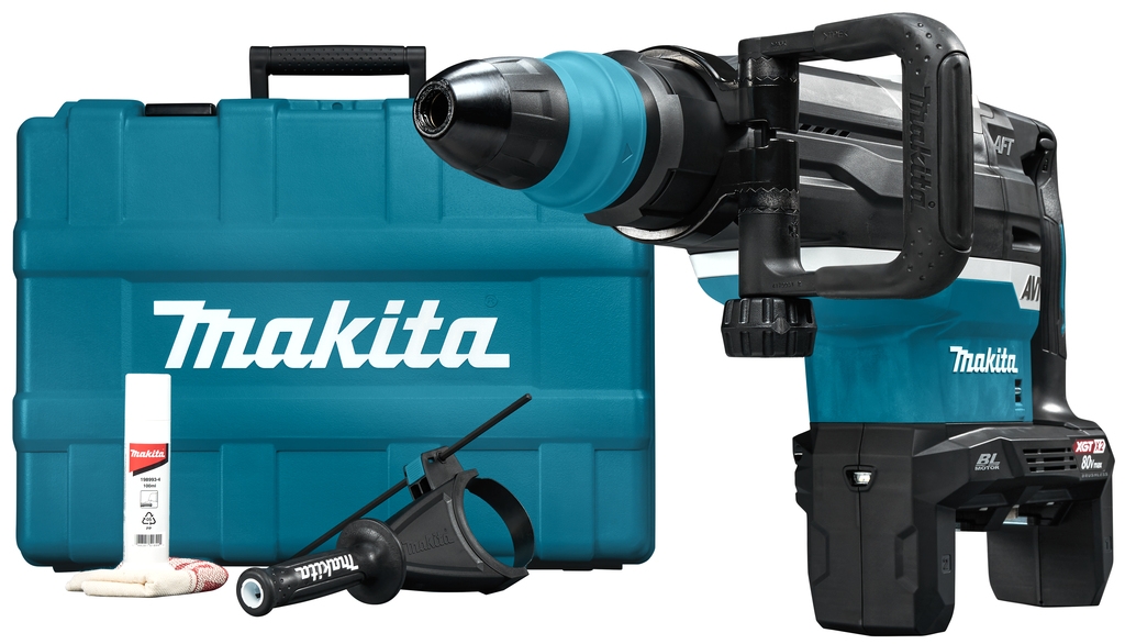 Ciocan combinat Makita HR006GZ SDS-Max 21.4J 40V fără baterii și încărcător
