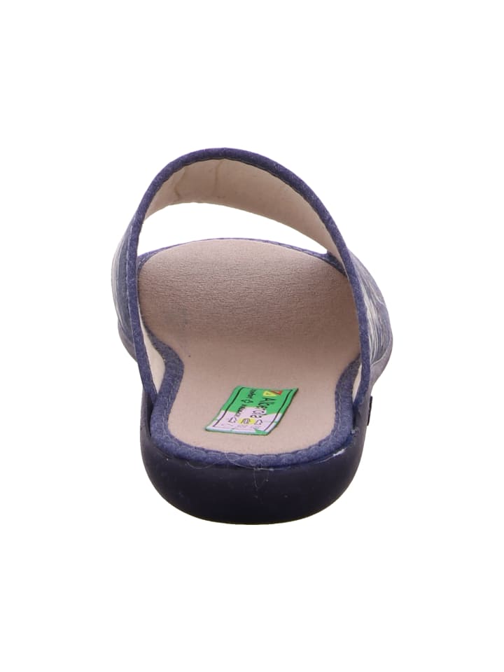 Alberola Pantoffel in blau günstig kaufen