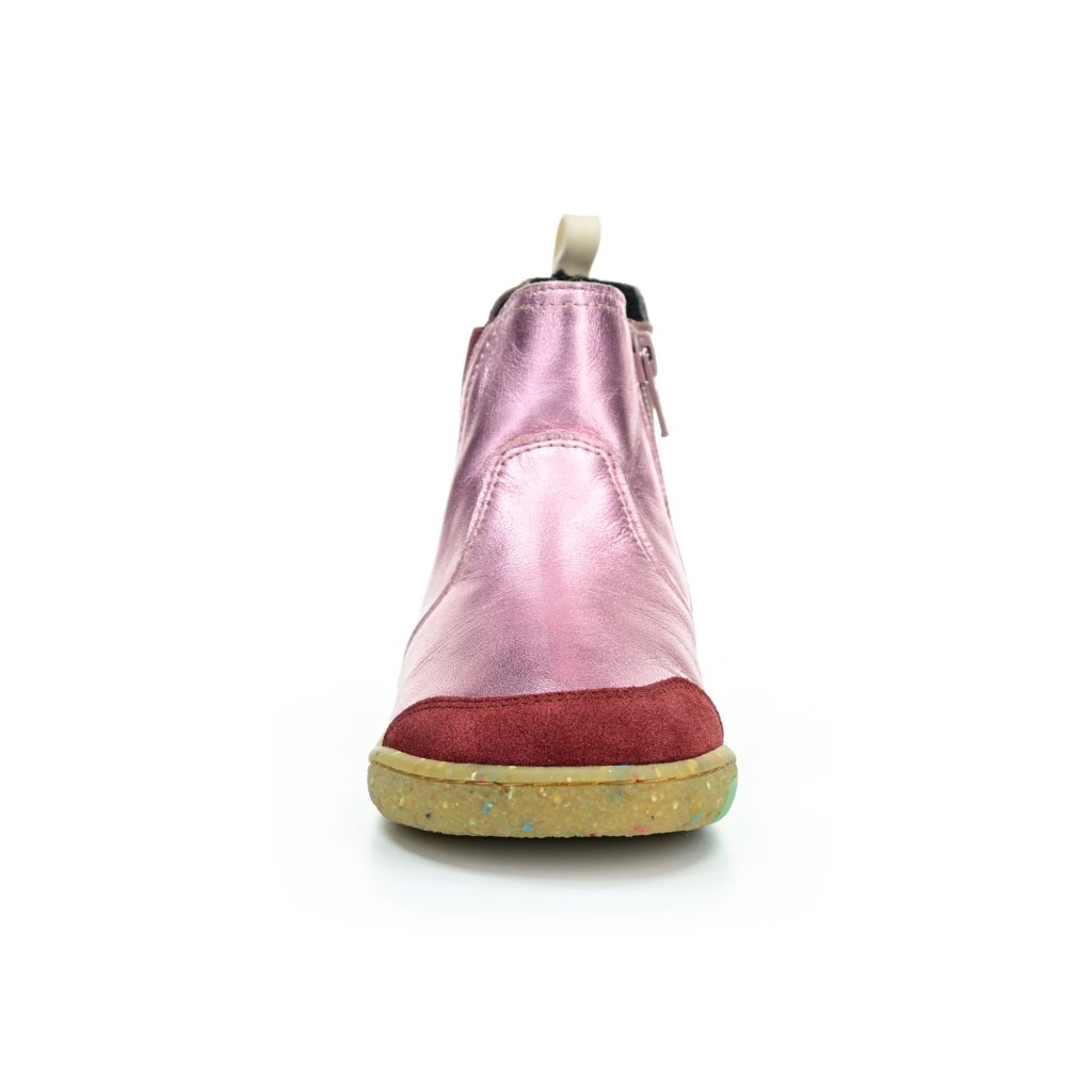 Groundies Charlie Pink Metallic Barfußschuhe