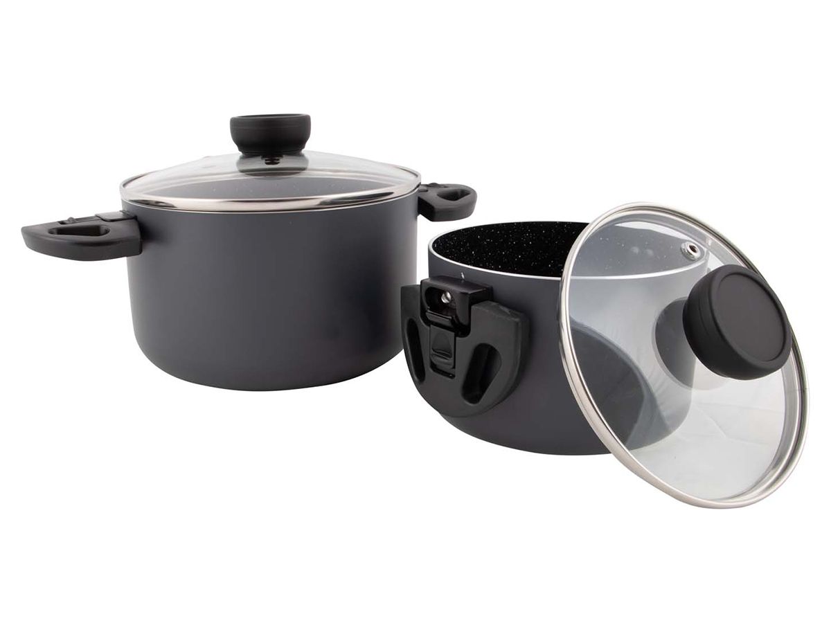 Bo-Camp Twist Compact 2-teiliges Kochgeschirr-Set