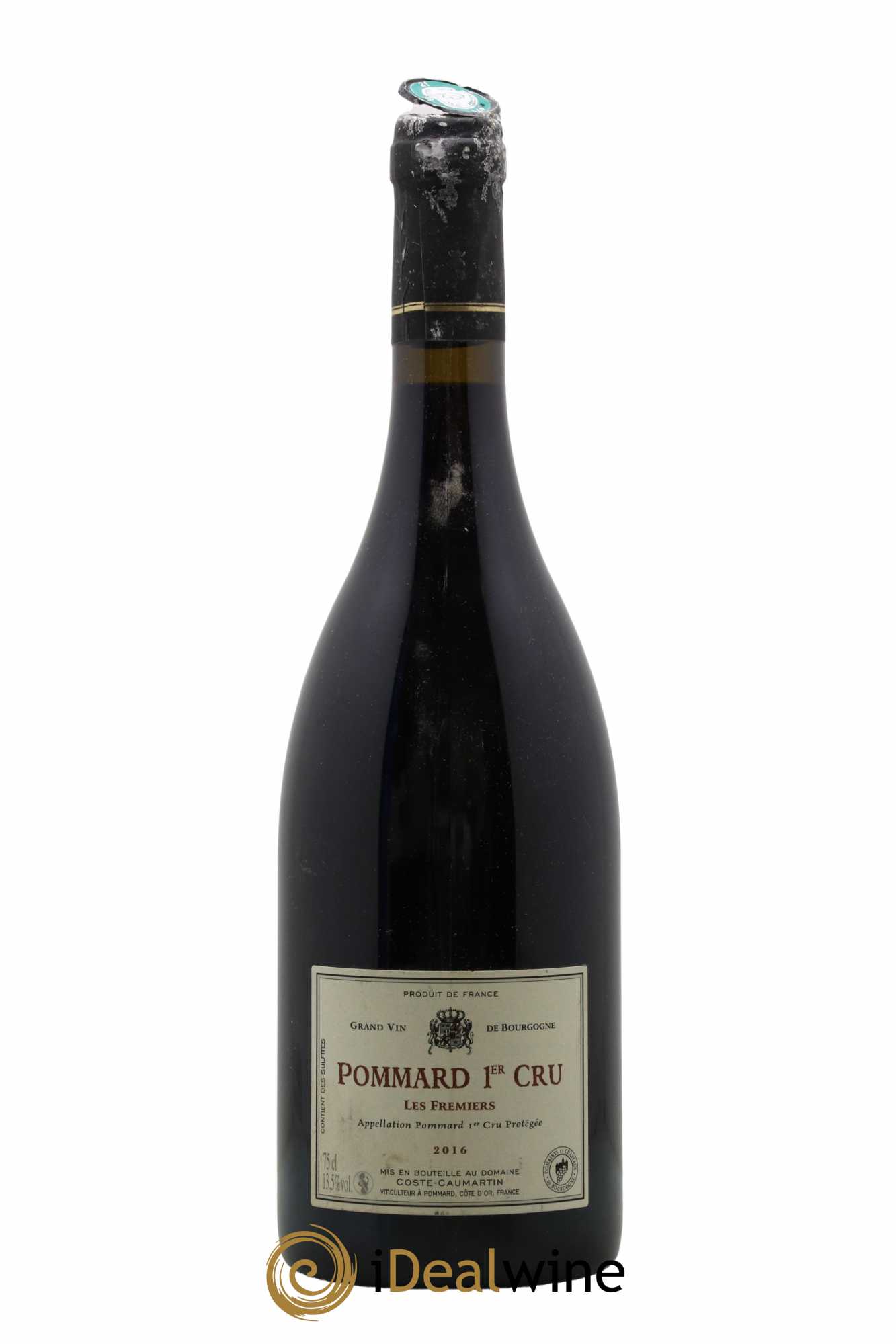 Pommard 1er Cru Les Fremiers Domaine Coste Caumartin 2016 - Lot de 1 Bouteille