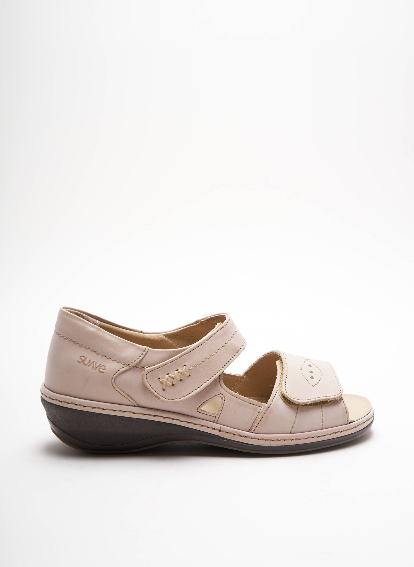 Suave Sandales Nu Pieds Femme couleur beige