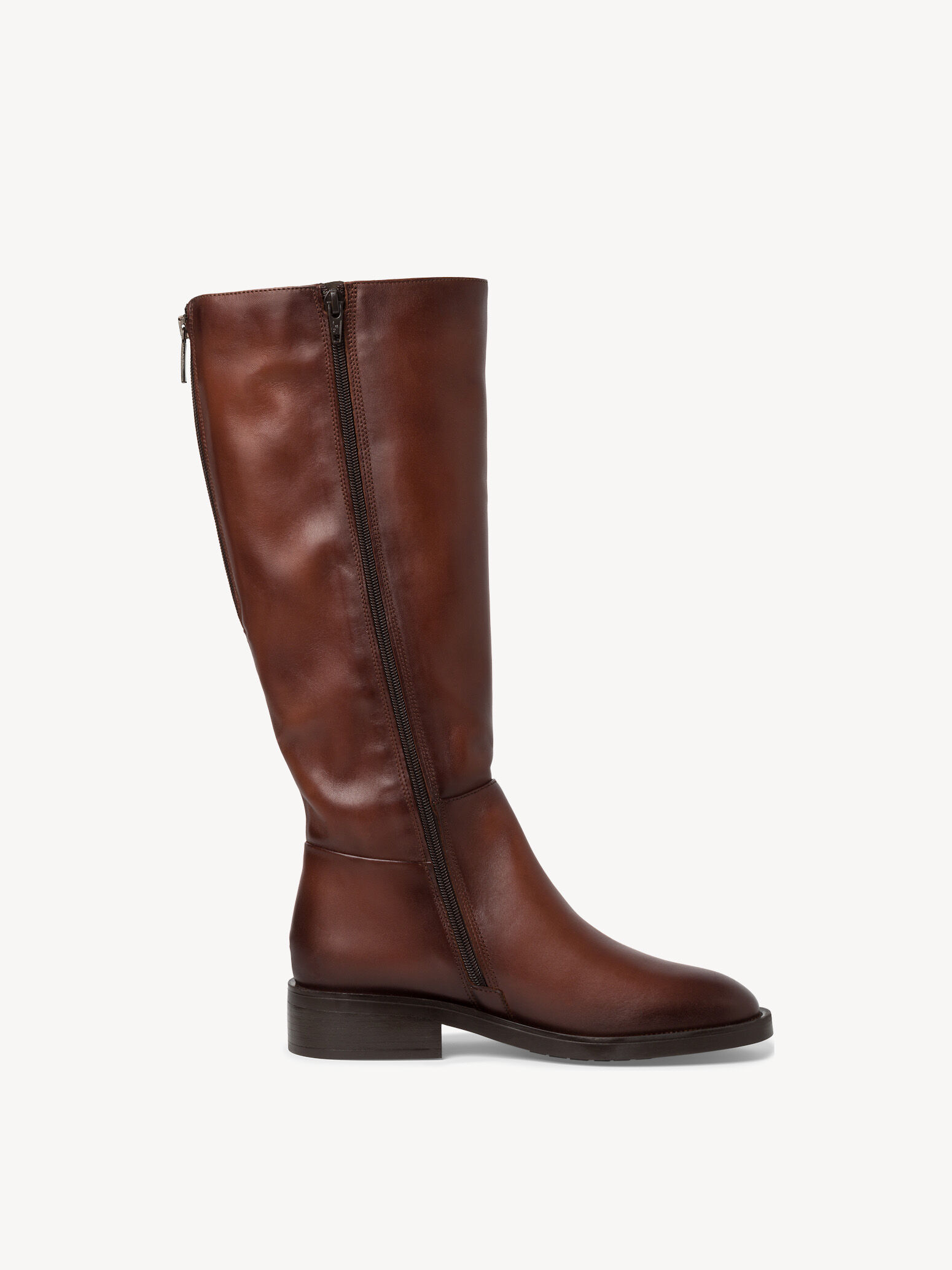 Bottes en cuir - marron