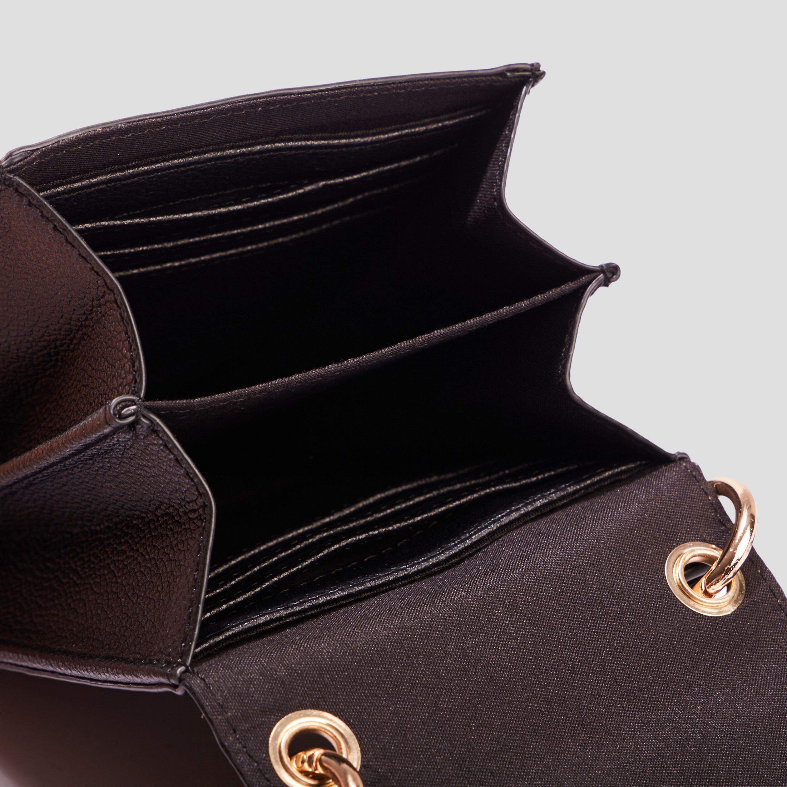 Portefeuille pochette avec bandoulière noir femme | La Halle