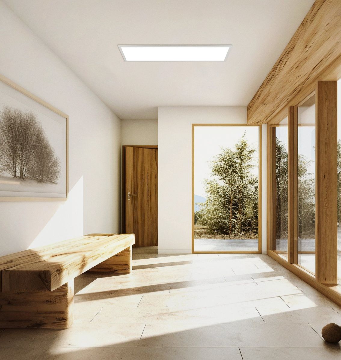 EGLO LED Deckenleuchte Bottazzo Silber