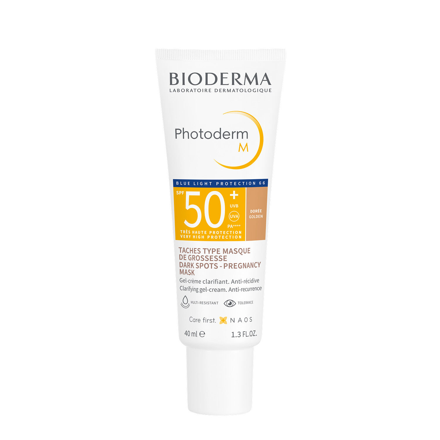 Bioderma Photoderm M Gel-Crème Clarifiante Dorée - Anti-Récidive - SPF50+ 40 ml