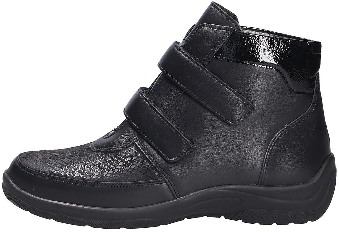 WALDLÄUFER Winterstiefel schwarz