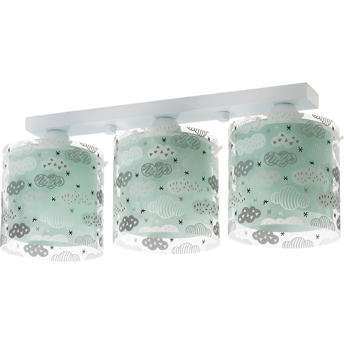Deckenlampe Wolken, mint