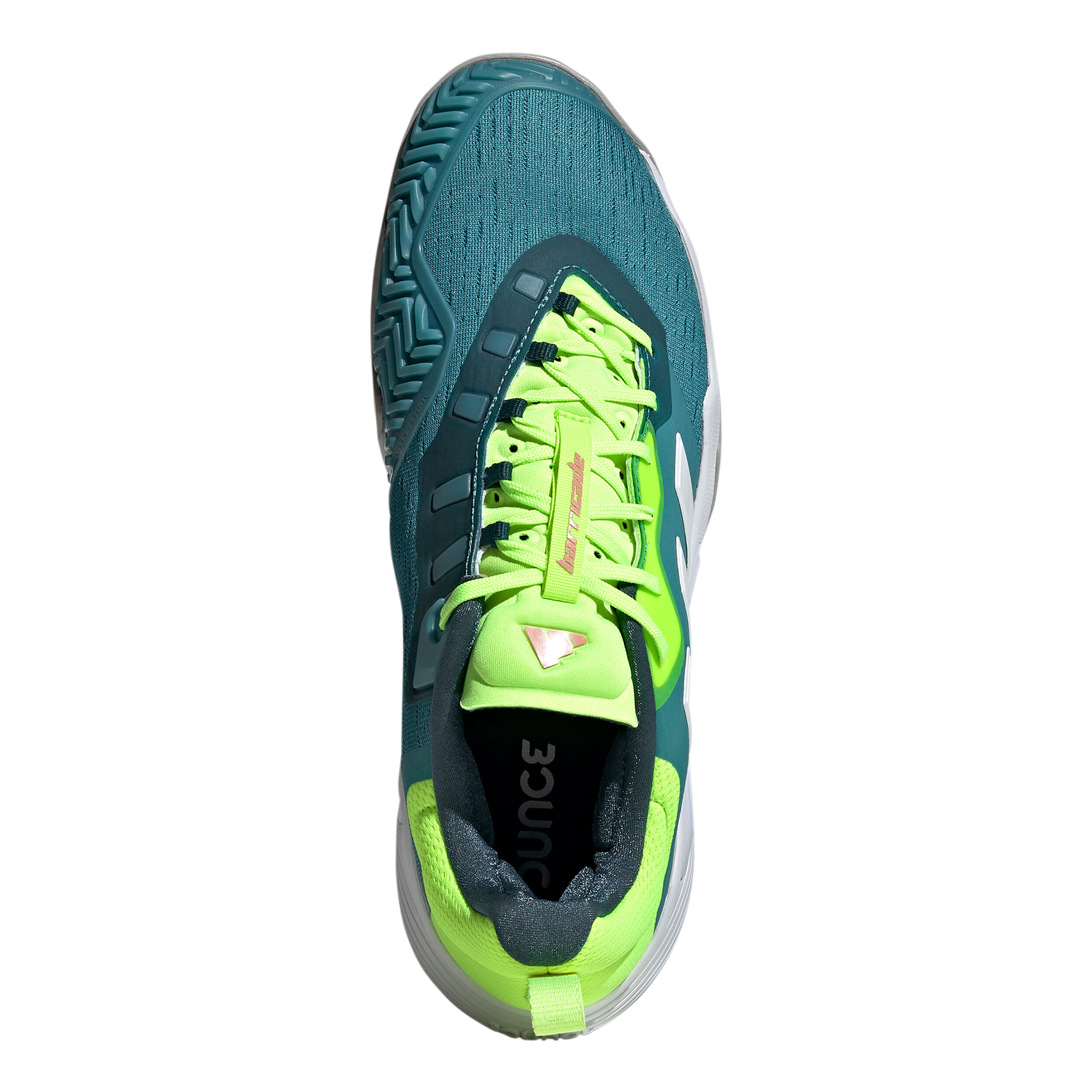 Barricade Sandplatzschuh Herren - Petrol, Neongrün