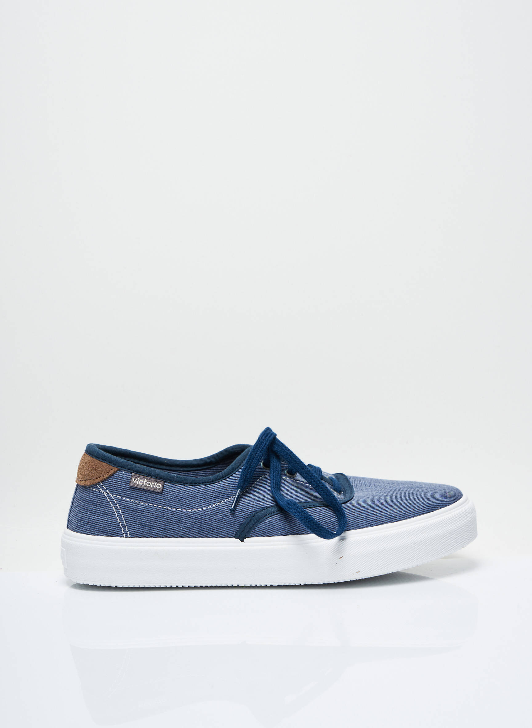 Victoria Baskets Femme couleur bleu