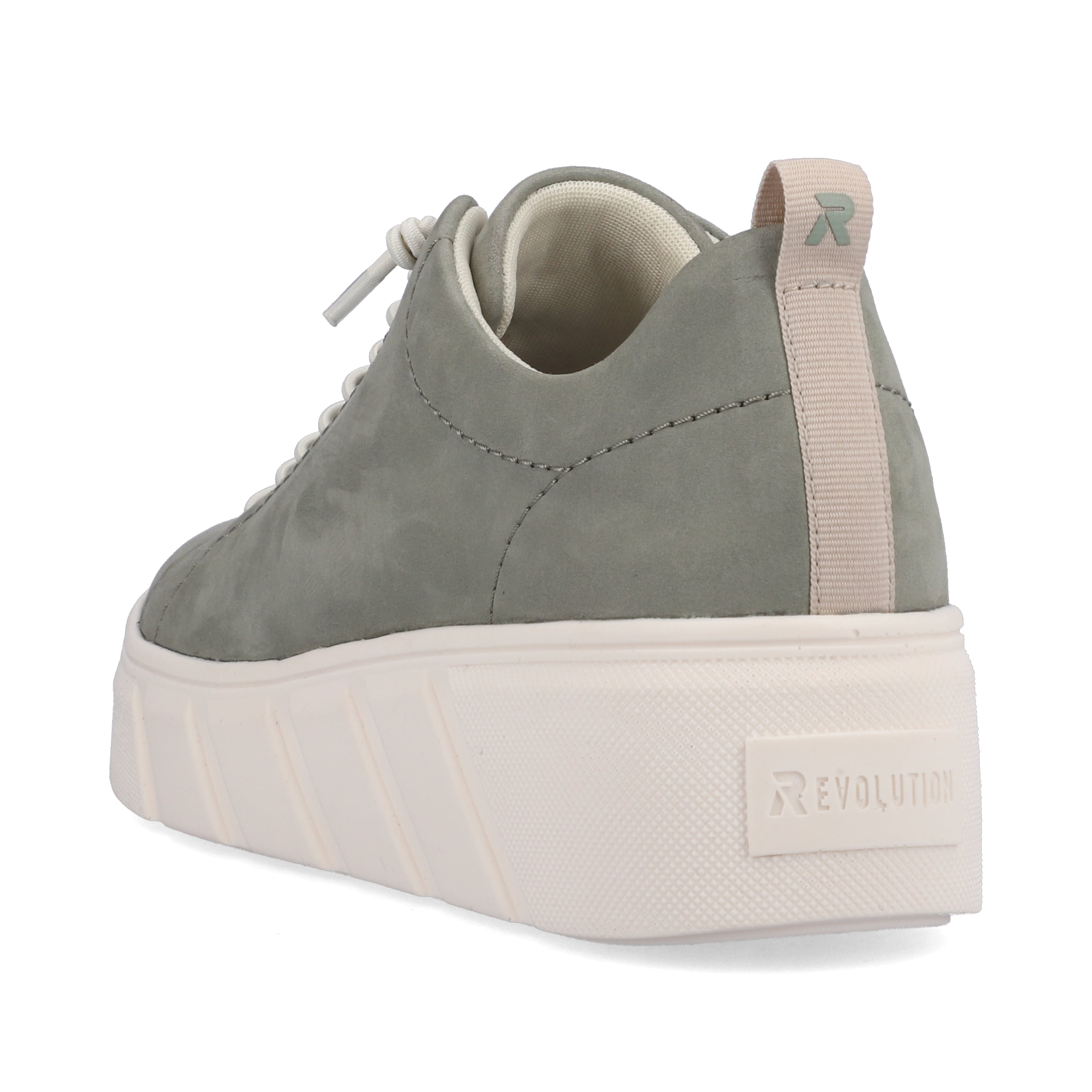 Rieker Damen Sneaker Low khaki green
