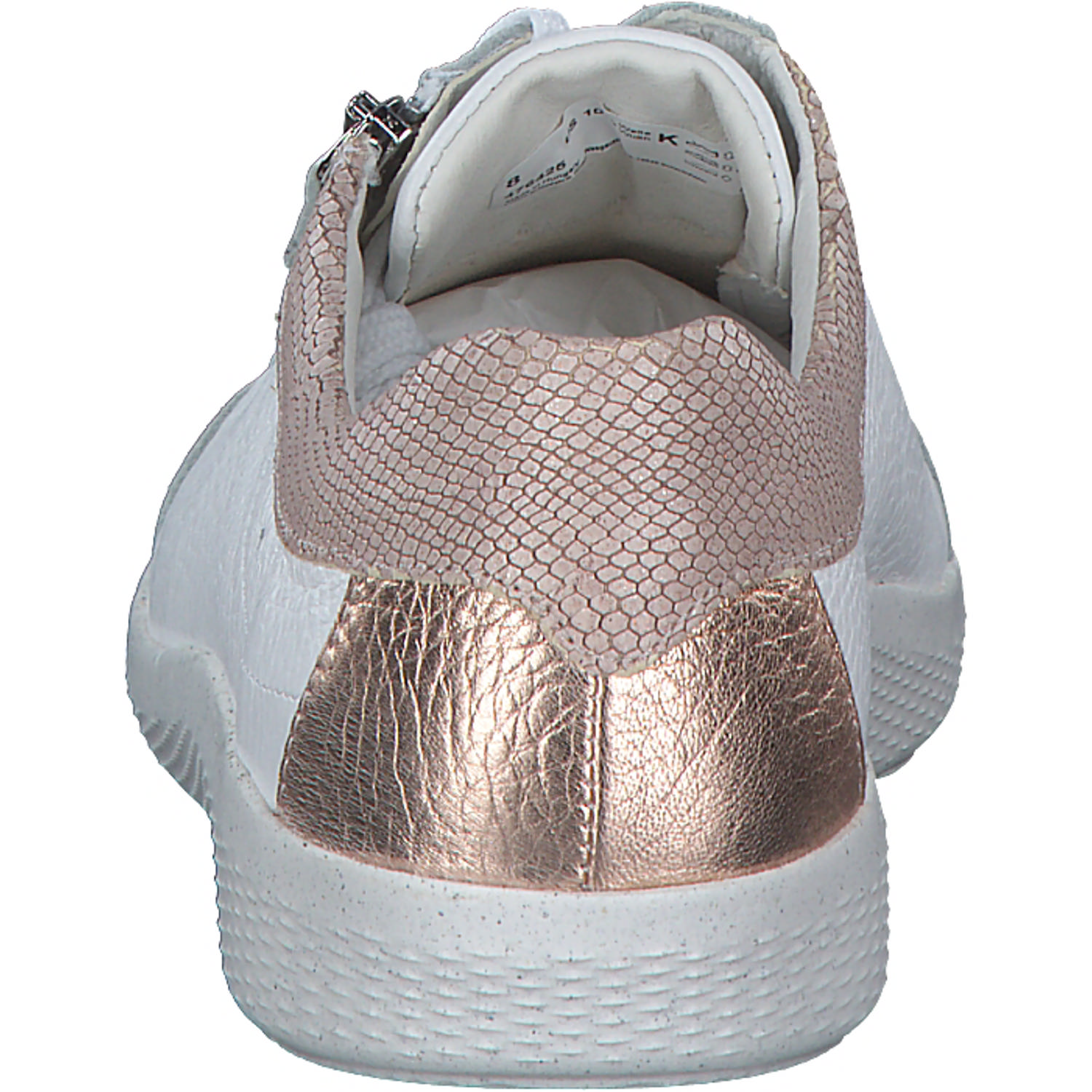 Waldläufer Ira 634002, Schnürschuhe, Damen, WEISS SKIN ROSÈGOLD