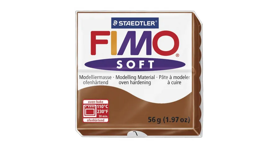 STAEDTLER FIMO SOFT MODELLIERMASSE CARAMEL 56G 57 g