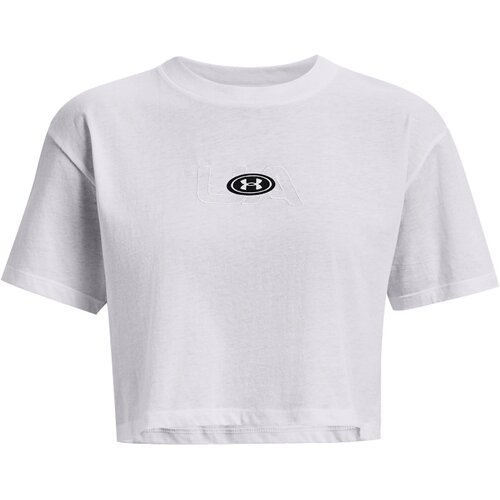 CROP KURZARM-OBERTEIL MIT LOGO FÜR DAMEN