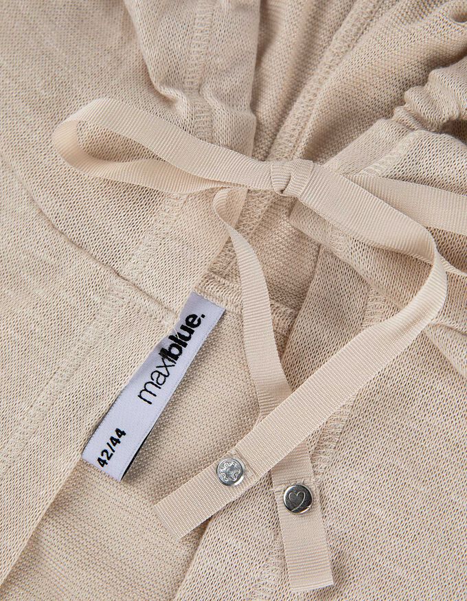 Longcardigan - Viskose-Mix