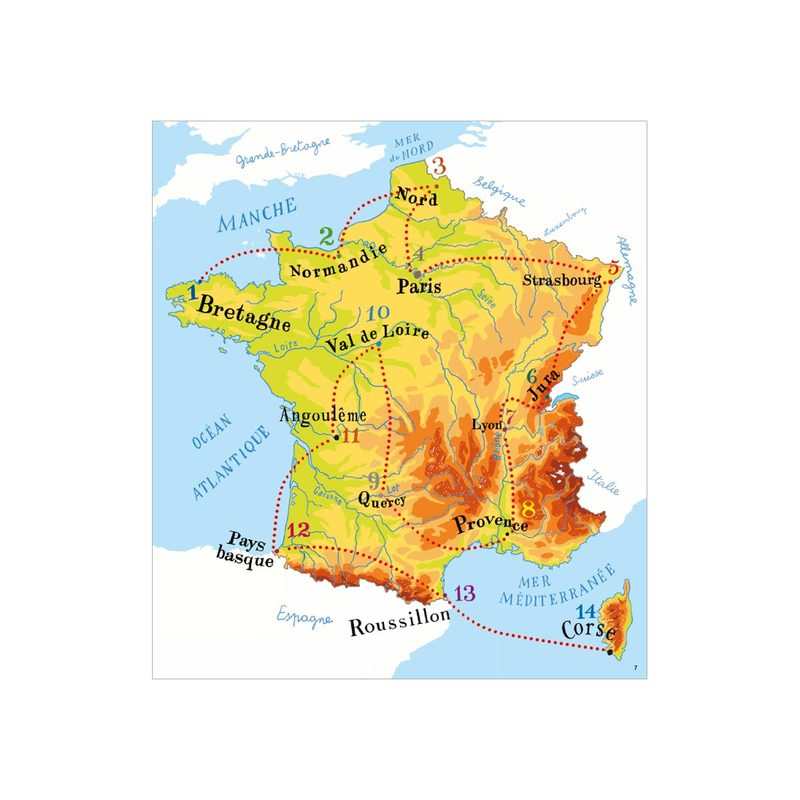 Livre Le tour de France de la famille Oukilé - Bayard Jeunesse