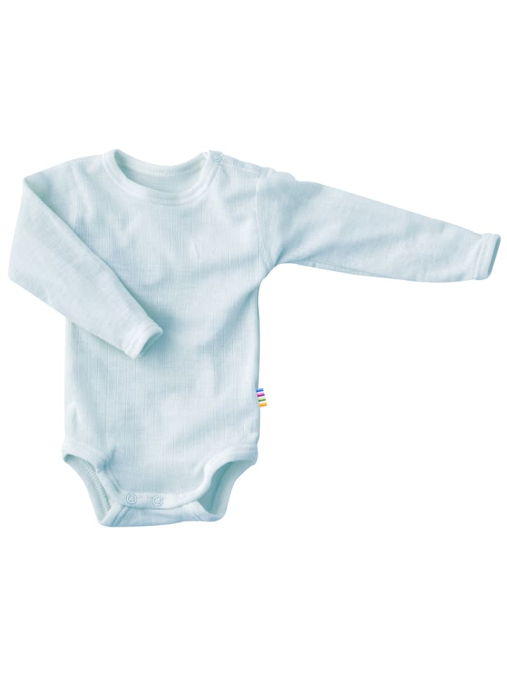 Joha Body langarm reine Merino-Wolle in light blue günstig kaufen